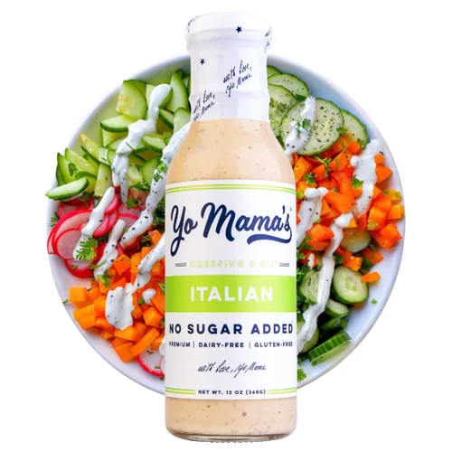Vista 27 de Yo Mama's Foods - Aderezo gourmet bajo en carbohidratos