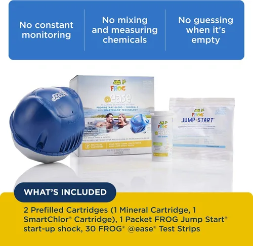 Vista 3 de Sistema sanitizante Frog con cloro SmartChlor y minerales. Para spa.