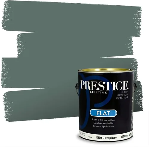 Vista 54 de Prestige Paints - 2 en 1, pintura base y pintura de exterior, E100-N-SW6988