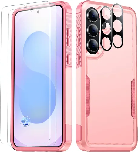 Vista 30 de SPIDERCASE Funda diseñada para Samsung Galaxy S25, [protección contra caídas de grado militar de 10 pies], paquete de 2