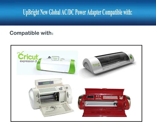 Vista 2 de UpBright Adaptador de 18V 2.5A AC/DC para Cricut Explore Air 2 Expression 2 Create Mini Cake Maker Cortadora 14-0001 JOD-SWR-05758 KSAH1800250T1M2