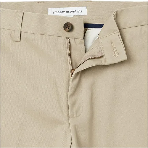 Vista 5 de Tienda Essentials Men's Slim-Fit Wrinkle-Resistant Flat-Front Chino Pant