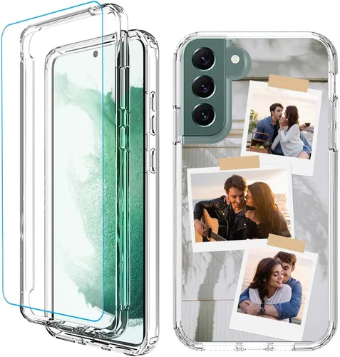 Vista 21 de Funda para teléfono con foto personalizada para Samsung Galaxy S22 5G, cubierta personalizada con imagen, texto, logotipo