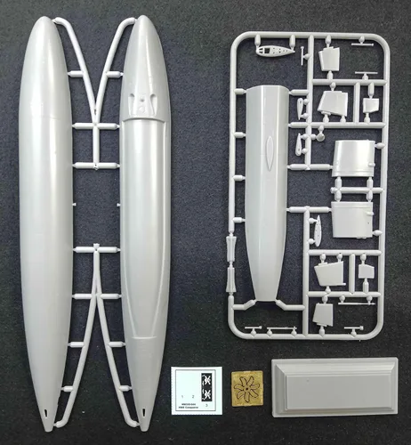 Vista 4 de Mikro Mir 350-044 - 1/350 - HMS Conqueror. Escala Kit de maquetas de plástico