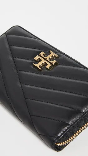 Vista 4 de Tory Burch Kira Chevron - Cartera Continental con cremallera para mujer