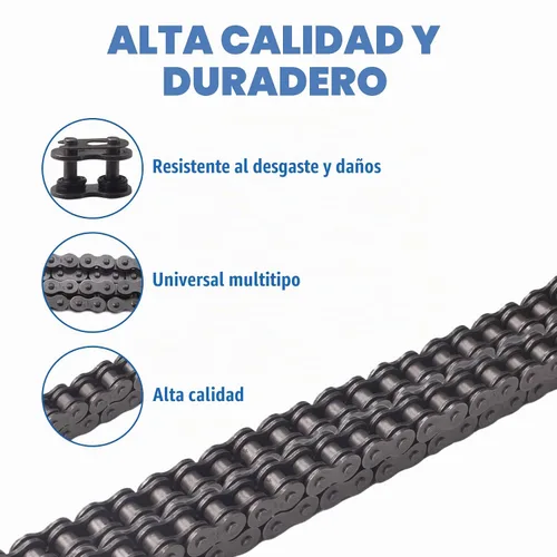 Vista 2 de Blcak 525 Cadena de anillo X + rompedor de cadena, 110 eslabones con eslabón maestro de conexión