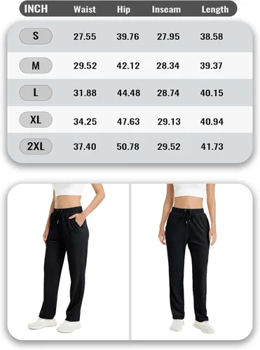 Vista 7 de TACVASEN Pantalones deportivos casuales para mujer, pantalones deportivos de terciopelo de vellón para correr, entrenamiento, descanso, pantalones