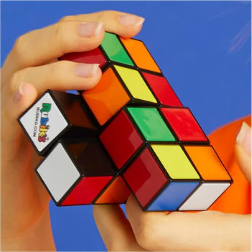 Vista 3 de Rubik's Cubo, torre de 2 x 2 x 4, complejo para resolver problemas, rompecabezas clásico a juego de colores, juguete para ansiedad, rompecabezas
