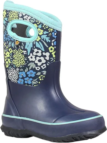 Vista 25 de BOGS Botas de nieve unisex de neopreno con aislamiento de goma de alta impermeabilidad para niños Negro