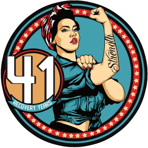Vista 45 de Sobriety Coin – Rosie Strength Tattoo Recovery AA Chip, medallón de alta resistencia, regalo perfecto para cualquier persona en recuperación