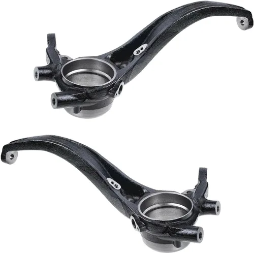 Vista 52 de Detroit Axle - Kit de nudillos traseros izquierdo FWD para Hyundai Santa Fe 2007-2009 Veracruz 2007-2012, reemplazo del conjunto de cojinete