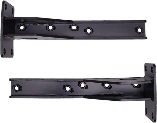 Vista 6 de ELITEWILL 2 soportes de parachoques trasero XJ compatibles con Jeep Cherokee XJ DIY 1986-2001