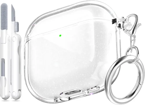 Vista 30 de Funda para Estuche de Airpods Pro de 2ª/1ª Generación, Compatible con Estuche de Airpods Pro de 2ª Gen Puerto de Carga USB C, Funda Suave