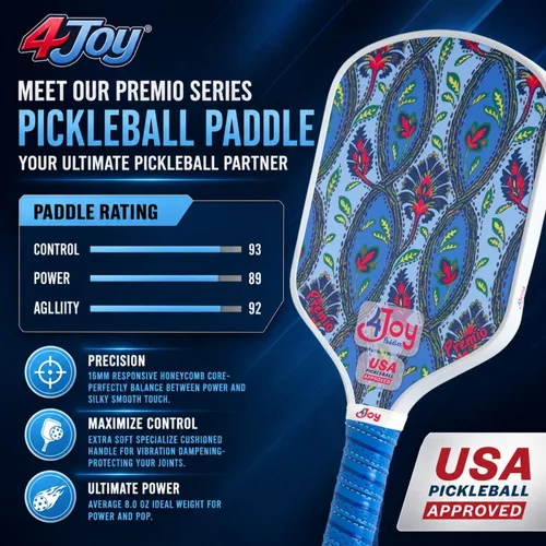 Vista 4 de 4Joy Serie Premio de paleta de pickleball