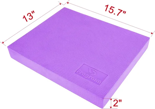Vista 4 de Almohadilla de equilibrio, alfombrilla de espuma antideslizante y rodilleras para terapia física, rehabilitación, equilibrio central y entrenamiento