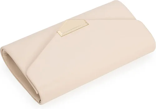 Vista 6 de CHARMING TAILOR Bolso de embrague de PU para mujer, bolso de mano elegante para ocasiones especiales