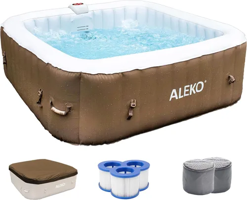 Vista 9 de ALEKO - Jacuzzi portátil inflable