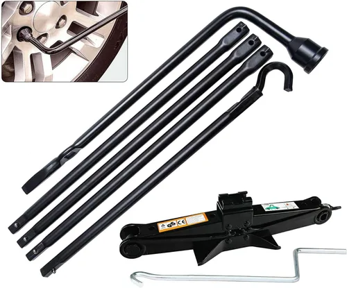 Vista 7 de Banas Neumático de repuesto de herramientas de reparación para Dodge Ram 1500 extensión Lug Llave Herramientas OEM Kit de reemplazo