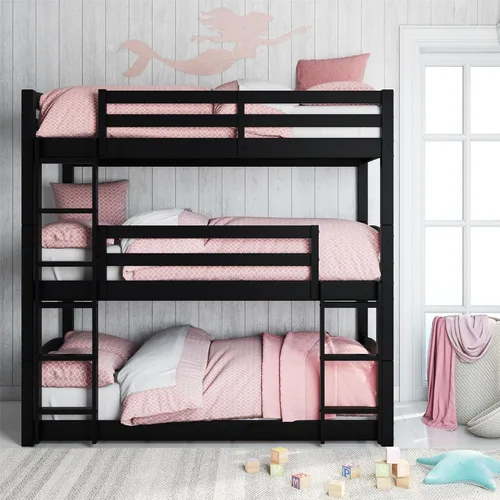 Vista 14 de Dorel Living Sierra Twin sobre litera individual Negro Modelo DL7891B