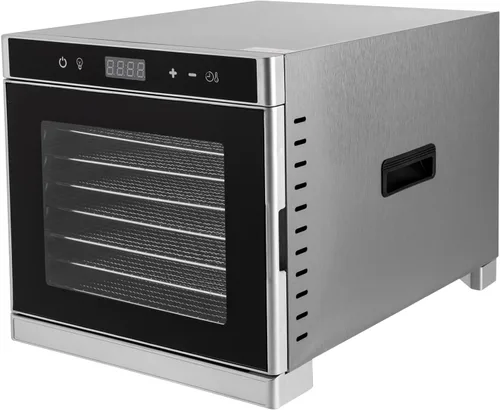 Vista 9 de 6/8 Tray Commercial Food Dehydrator Machine with Digital Adjustable 24h Timer 700w Commercial Food Dehydrator Tray Stainless Steel Fruit Meat Jerky