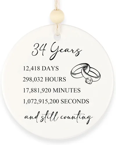 Vista 19 de Nombres personalizados, regalos de aniversario de zafiro de 45 años para marido y esposa, regalos de aniversario de boda 45 para pareja o padres