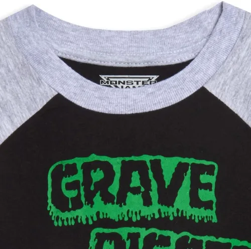 Vista 4 de Monster Jam Paquete de 2 camisetas para niños pequeños a niños grandes
