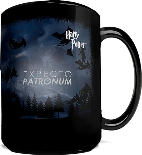 Vista 8 de Harry Potter Expecto Patronum Spell - Taza de cerámica sensible al calor, 16 onzas