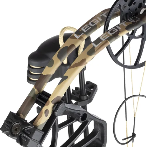 Vista 5 de Bear Archery Legit RTH Throwback Negro, 10-70 libras