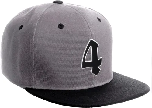 Vista 1584 de Daxton Gorra clásica con visera de billete plano con letras del alfabeto inglés antiguo de la A a la Z
