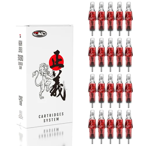 Vista 9 de Cartuchos de tatuaje Agujas 20 unids #12 Standard Round Liner Surtido Aguja de tatuaje Cartucho mixto para tatuaje 3RL 5RL 7RL 9RL EN04-20KIT-F