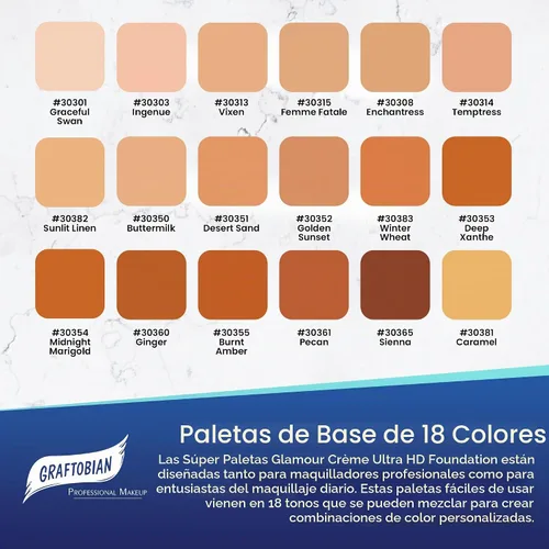 Vista 2 de Paletas de maquillaje de alta definición.