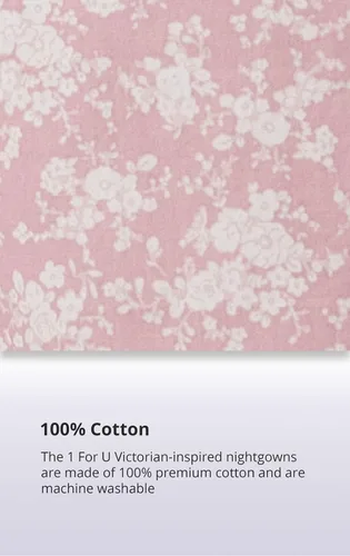 Vista 5 de The 1 for U Naomi - Camisones sin mangas 100% algodón para mujer, talla XS, 3X Rosa Floral