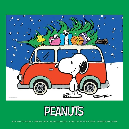 Vista 4 de Ceaco - Peanuts - Peace and Presents - Holiday - Rompecabezas de 100 piezas