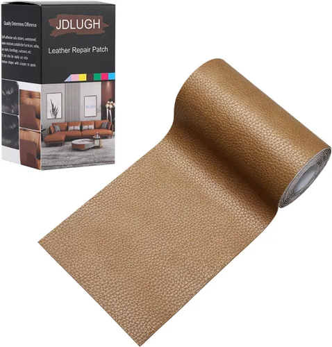 Vista 39 de JDLUGH Cinta de parche de reparación de cuero para sofá, 3.5 x 60 pulgadas, autoadhesiva para sofá, asiento de auto, silla de oficina, muebles