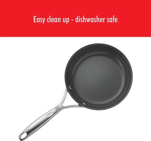 Vista 9 de ZWILLING Energy Plus - Sartén antiadherente de cerámica de acero inoxidable de 8 pulgadas