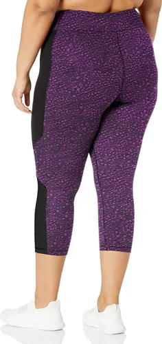 Vista 2 de JUST MY SIZE Capri elástico de piezas activas de talla grande para mujer