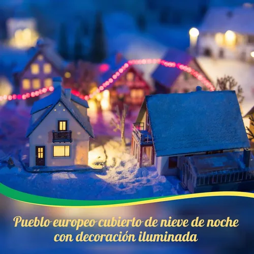 Vista 4 de Riakrum Kit de 220 luces LED de 12 V, 100 diodos emisores precableados, con 100 soportes de plástico, 20 soportes de batería