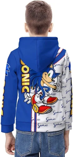 Vista 6 de Yjiuxnw Sudaderas con capucha con estampado de anime para niños y niñas, sudaderas con capucha de moda para adolescentes, estilo2