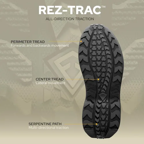 Vista 5 de First Tactical AERO-TAC con cremallera lateral media de 5 pulgadas para hombre