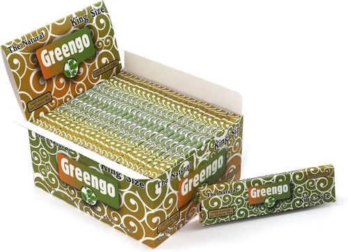 Vista 2 de King Size Papel de liar regular x 50 folletos x 33 = 1650 papeles