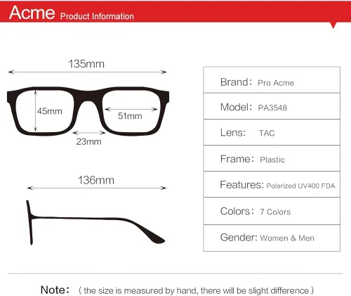 Vista 5 de Pro Acme Small Polarized Sunglasses for Women Square Metal Frame Hexagonal Flat Lenses Sun Glasses