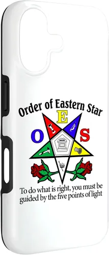 Vista 3 de OES to Do What is Right The Eastern Star Parents' Christmas Case para iPhone 17