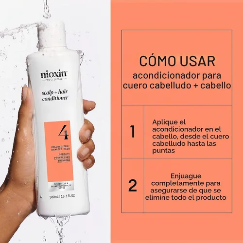 Vista 6 de NIOXIN System 4 Cuidado del cuero cabelludo Acondicionador espesante