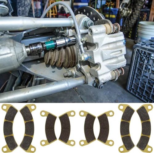 Vista 5 de Pastillas de freno para Polaris RZR PRO XP/XP4 2020-2024, 2016-2021 Polaris RZR XP Turbo/XP 4 Turbo, 2018-2021 RZR XP Turbo S, Reemplaza # 2206231