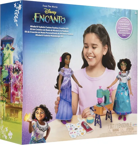 Vista 8 de Disney Encanto, Mirabel e Isabela - Kit de creación de moda personalizado (exclusivo de Amazon)