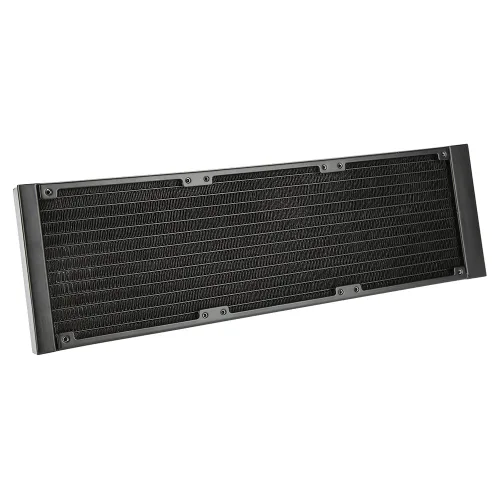 Vista 2 de Intercambiador de calor de 12 tubos Intercambiador de calor de computadora de radiador para sistema de refrigeración por agua de PC (14.173 in)