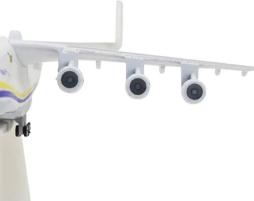Vista 9 de TANG DYNASTY 1:400 Antonov An-225 Mriya Modelo de avión de transporte grande, avión fundido a presión, para coleccionar y regalo, decoración