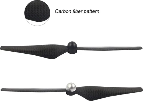 Vista 5 de FLYPIG 9450 Hélices autoaprietantes de fibra de carbono, 2 pares Negro
