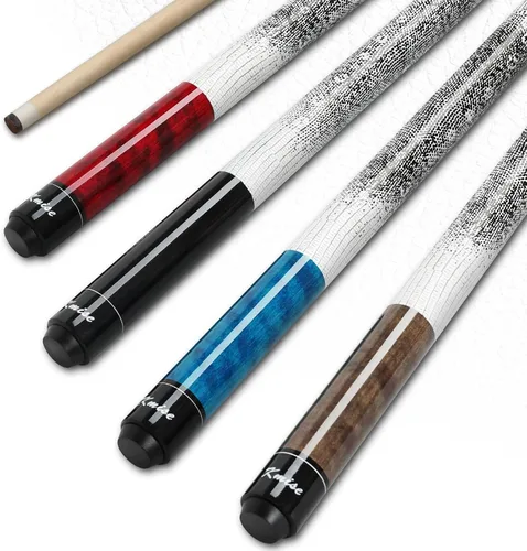 Vista 10 de Kmise 58 Inch FAS Canadian Maple Pool Cue Set