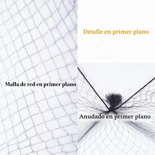 Vista 7 de WeKen Paquete de 20 redes para el cabello con borde elástico invisible, 19.7 in, 20 pulgadas, color negro